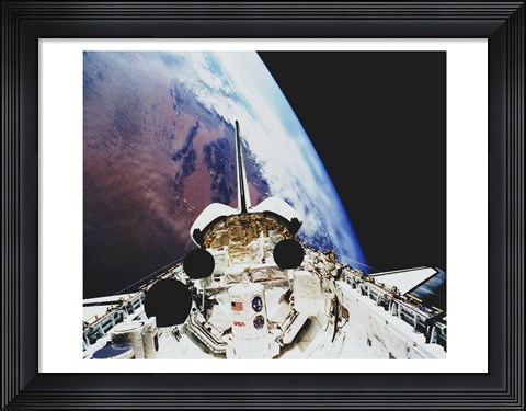 Framed Atlantis STS-45 Payload Print