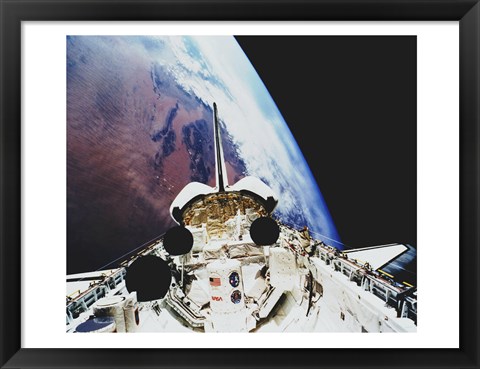 Framed Atlantis STS-45 Payload Print