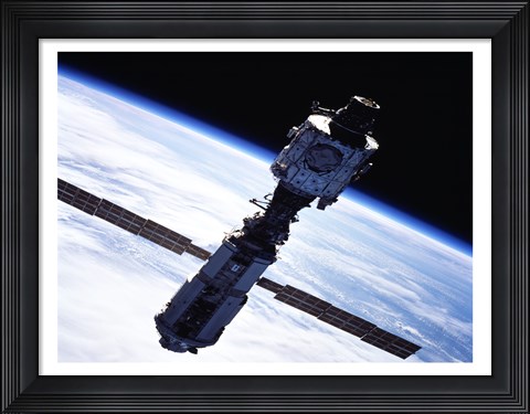 Framed International Space Station Print