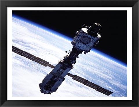 Framed International Space Station Print