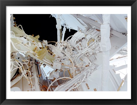 Framed ISS interior Print