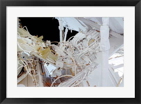 Framed ISS interior Print