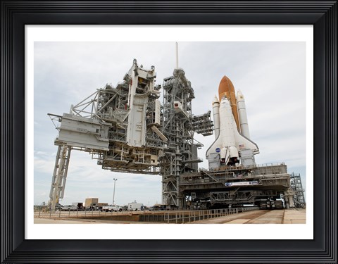 Framed Main Launch Pad Print