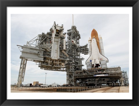 Framed Main Launch Pad Print