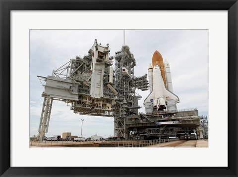 Framed Main Launch Pad Print