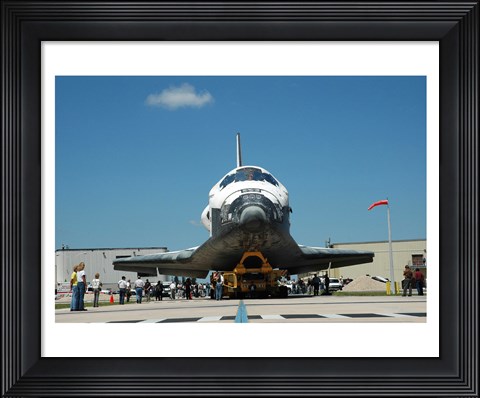 Framed Shuttle Discovery Print