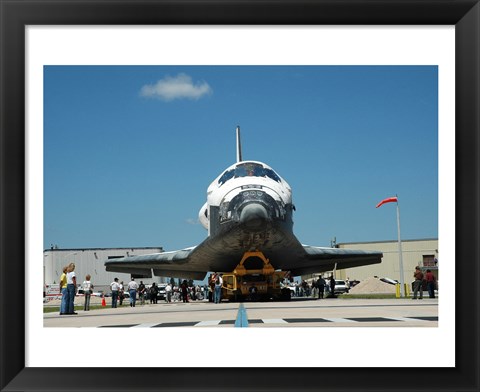 Framed Shuttle Discovery Print
