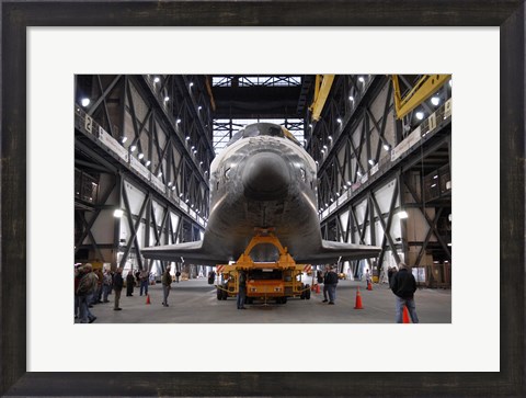 Framed STS-117 Atlantis VAB Print
