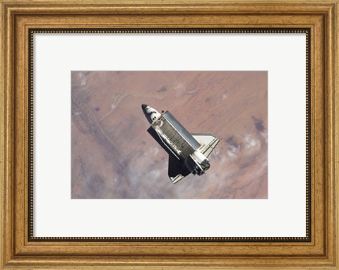 Framed STS-129 Atlantis Separation Print