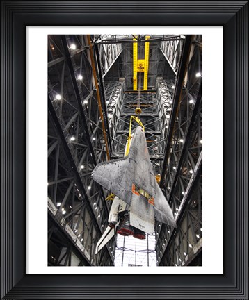 Framed STS-129 Orbiter Atlantis Sling Print