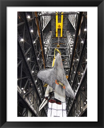 Framed STS-129 Orbiter Atlantis Sling Print