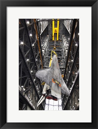 Framed STS-129 Orbiter Atlantis Sling Print