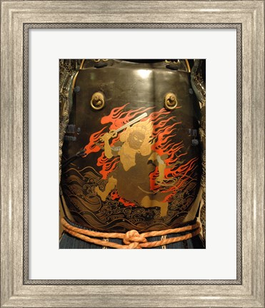 Framed Hotoke dou samurai armor Print