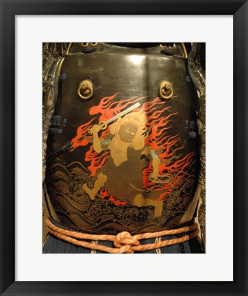 Framed Hotoke dou samurai armor Print