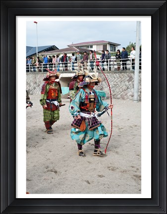 Framed Zushi Yabusame Print