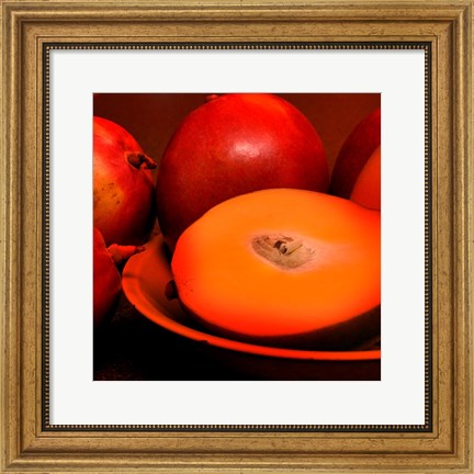 Framed Orange Mangoes Print