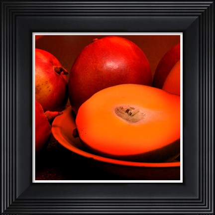 Framed Orange Mangoes Print