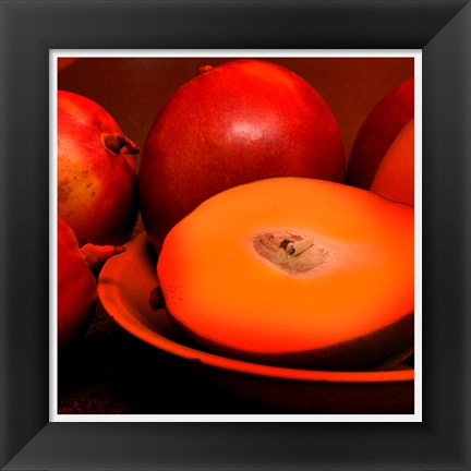 Framed Orange Mangoes Print