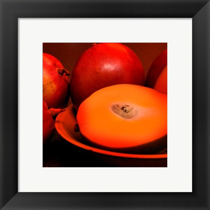 Framed Orange Mangoes Print