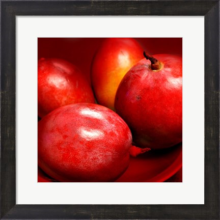 Framed Red Mangoes Print