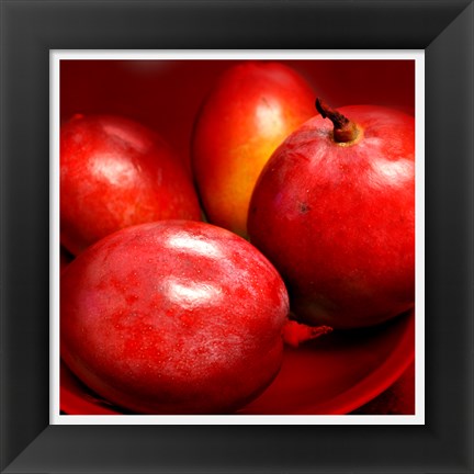 Framed Red Mangoes Print