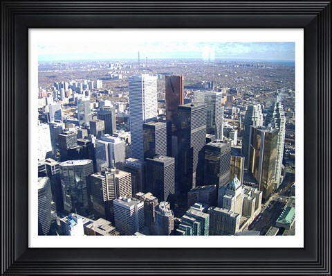 Framed Skyline Toronto Print