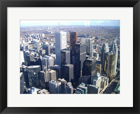 Framed Skyline Toronto Print