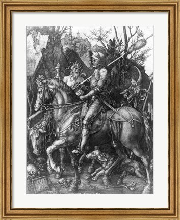 Framed Crusades Print