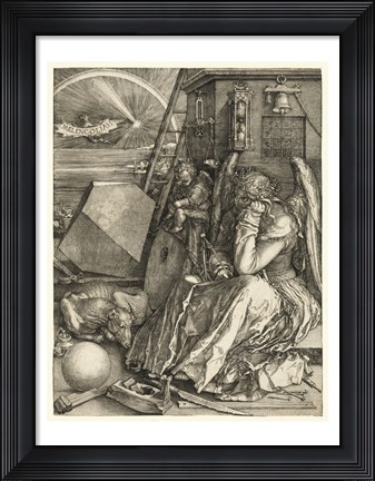 Framed Melencolia I Durer, Albrecht Print