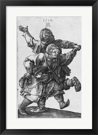 Framed Peasants Print