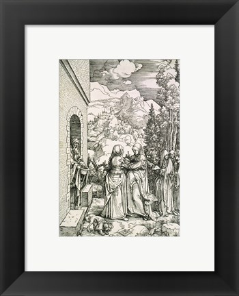 Framed Visitation Print