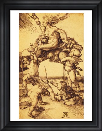 Framed Witch Print