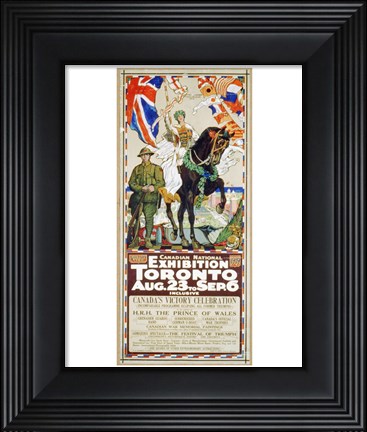 Framed Canadian National Exhibition Toronto Print