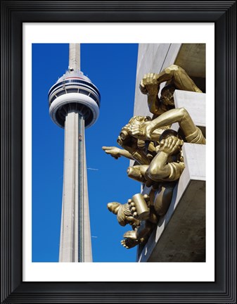 Framed CN Tower, Toronto, Ontario, Canada Print