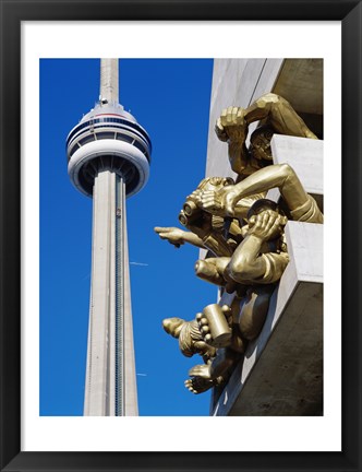 Framed CN Tower, Toronto, Ontario, Canada Print