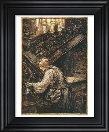 Framed Frog Prince Print
