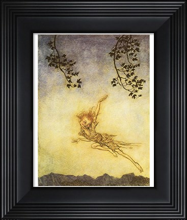 Framed Puck, a Sprite Print
