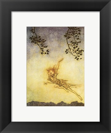 Framed Puck, a Sprite Print