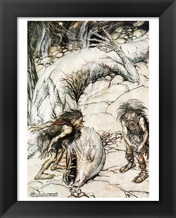 Framed Siegfried and the Twilight of the Gods 3 Print