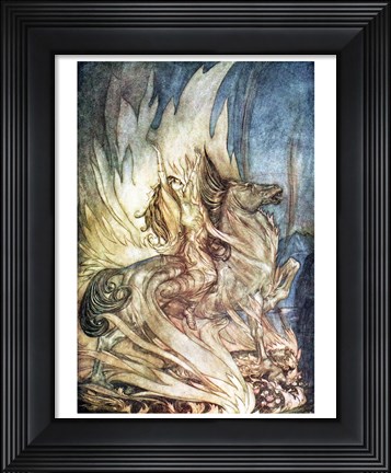 Framed Siegfried and the Twilight of the Gods Print