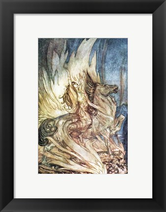 Framed Siegfried and the Twilight of the Gods Print