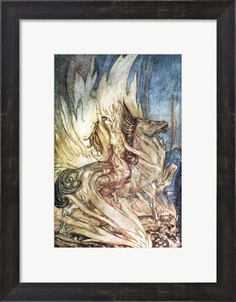 Framed Siegfried and the Twilight of the Gods Print