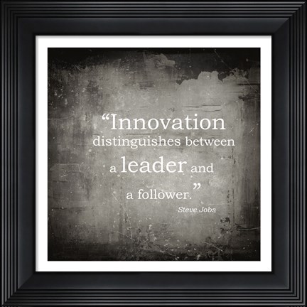 Framed Innovation Print