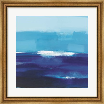 Framed Cerulean Seas Print
