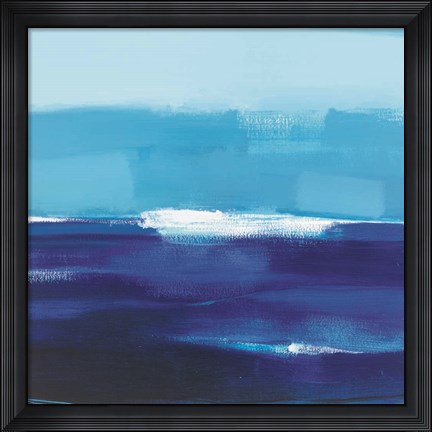 Framed Cerulean Seas Print