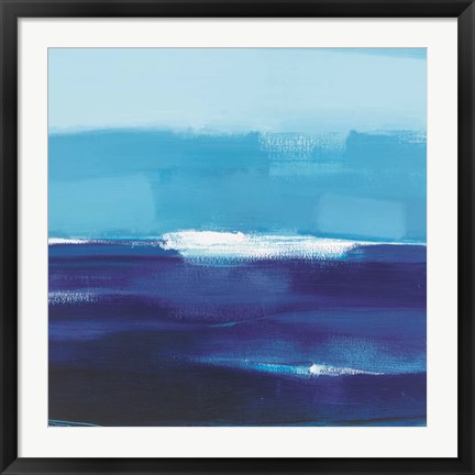 Framed Cerulean Seas Print