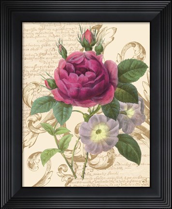 Framed Bloomsbury II Print