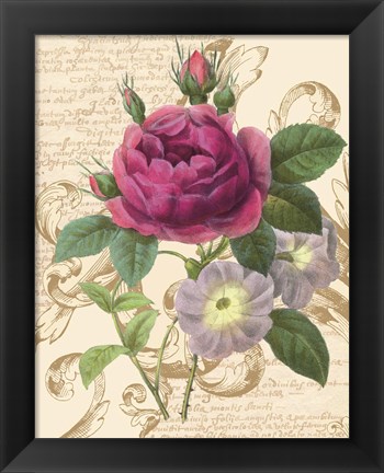 Framed Bloomsbury II Print