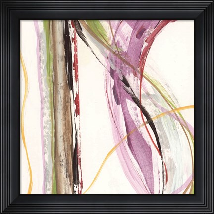 Framed Honeysuckle Rose I Print