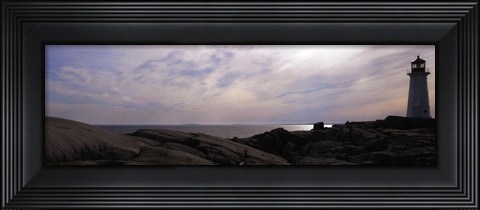 Framed Lighthouse II - mini Print